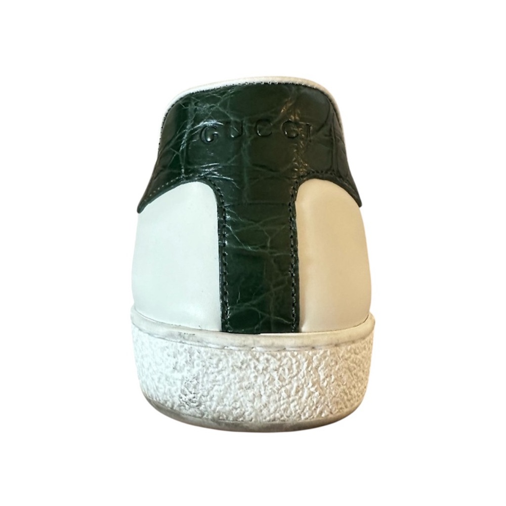 Gucci Ace Sneakers for Men White with Green and Red Stripes - Picture 7 of 15